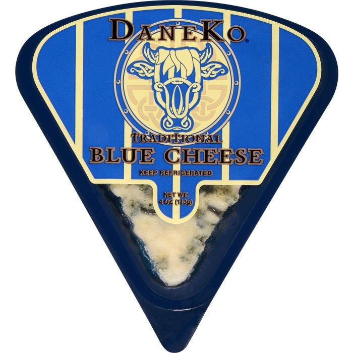 Daneko Traditional Blue Cheese Wedge