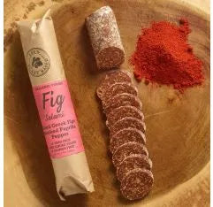 Fig Salami With Smoked Paprika & Pepper Vegan