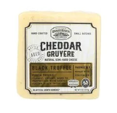 Wood River Creamery Black Truffle Cheddar