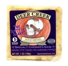 Deer Creek Rattlesnake Habanero & Tequila Cheddar
