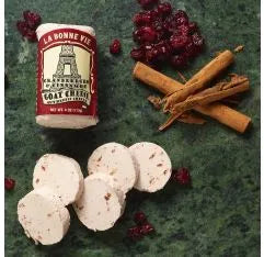 La Bonne Vie Cranberry Cinnamon Goat Cheese
