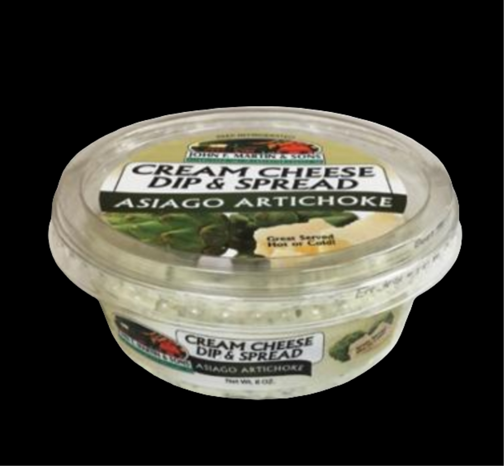 Asiago Artichoke with Spinach Dip