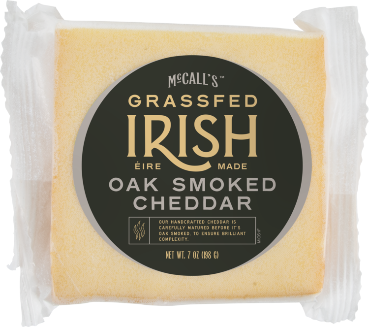 McCall's Grassfed Oak Smoked Irish Cheddar