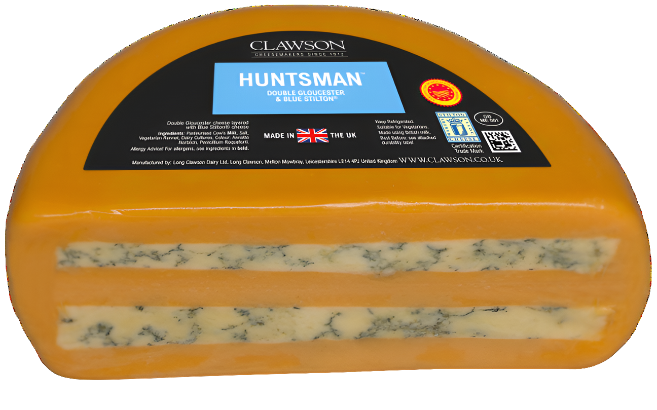 Huntsman Double Gloucester & Blue Stilton