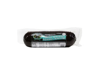Pit Smoked Onion & Garlic Summer Sausage