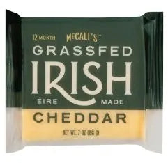 12 Month Aged Vintage Grassfed Irish Cheddar Cuts