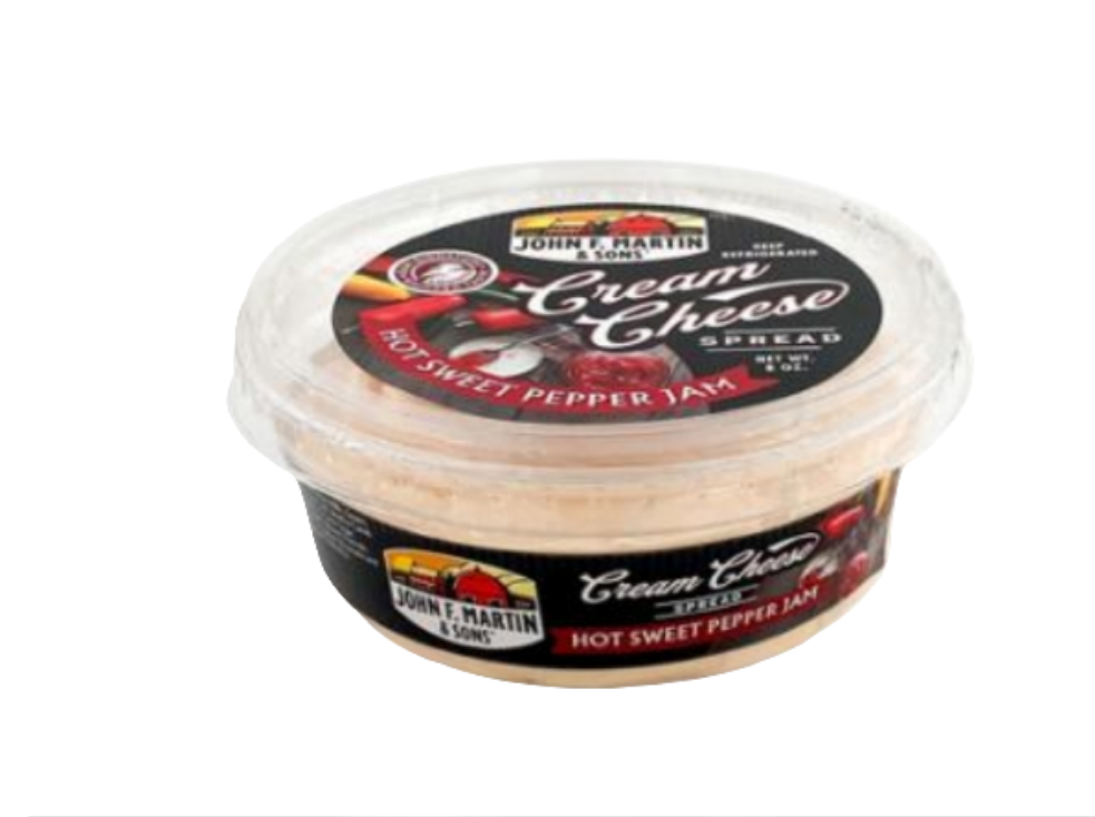 Hot & Sweet Pepper Jam Cream Cheese