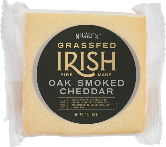 McCall's Grassfed Oak Smoked Irish Cheddar
