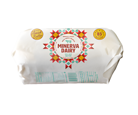 Minerva Dairy Sea Salt Roll Butter 2 LB