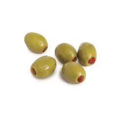 Green Olives Stuffed With Roasted Red Peppers