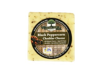 Green Tree Black Peppercorn Cheddar