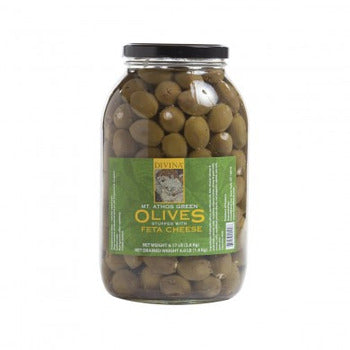 Mt. Athos Green Olives Stuffed With Feta Cheese